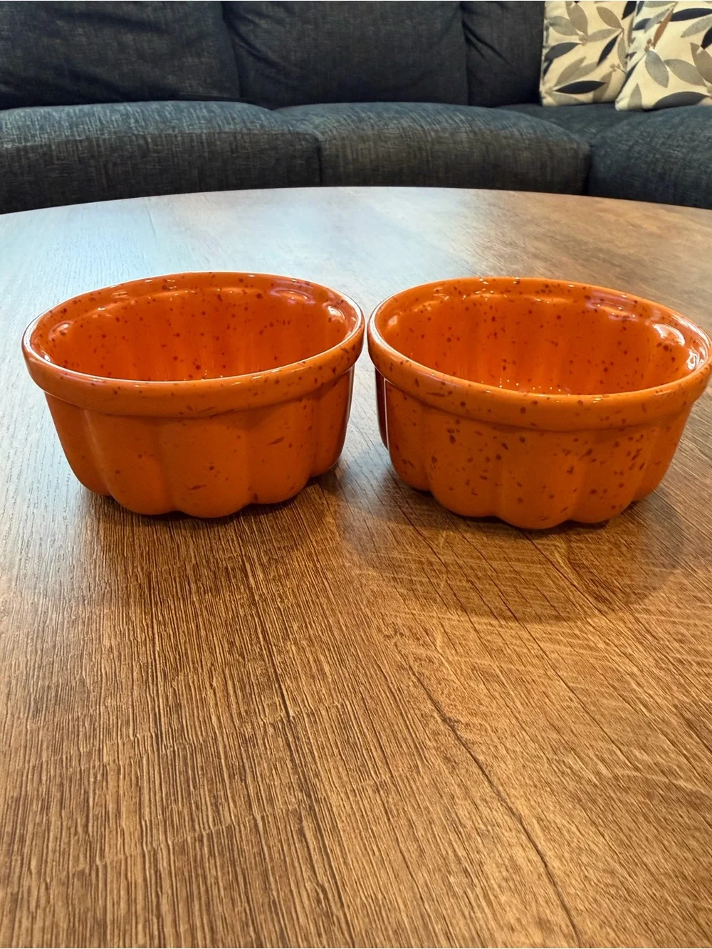 Orange Ceramic Ramekin Set - 2-Pack